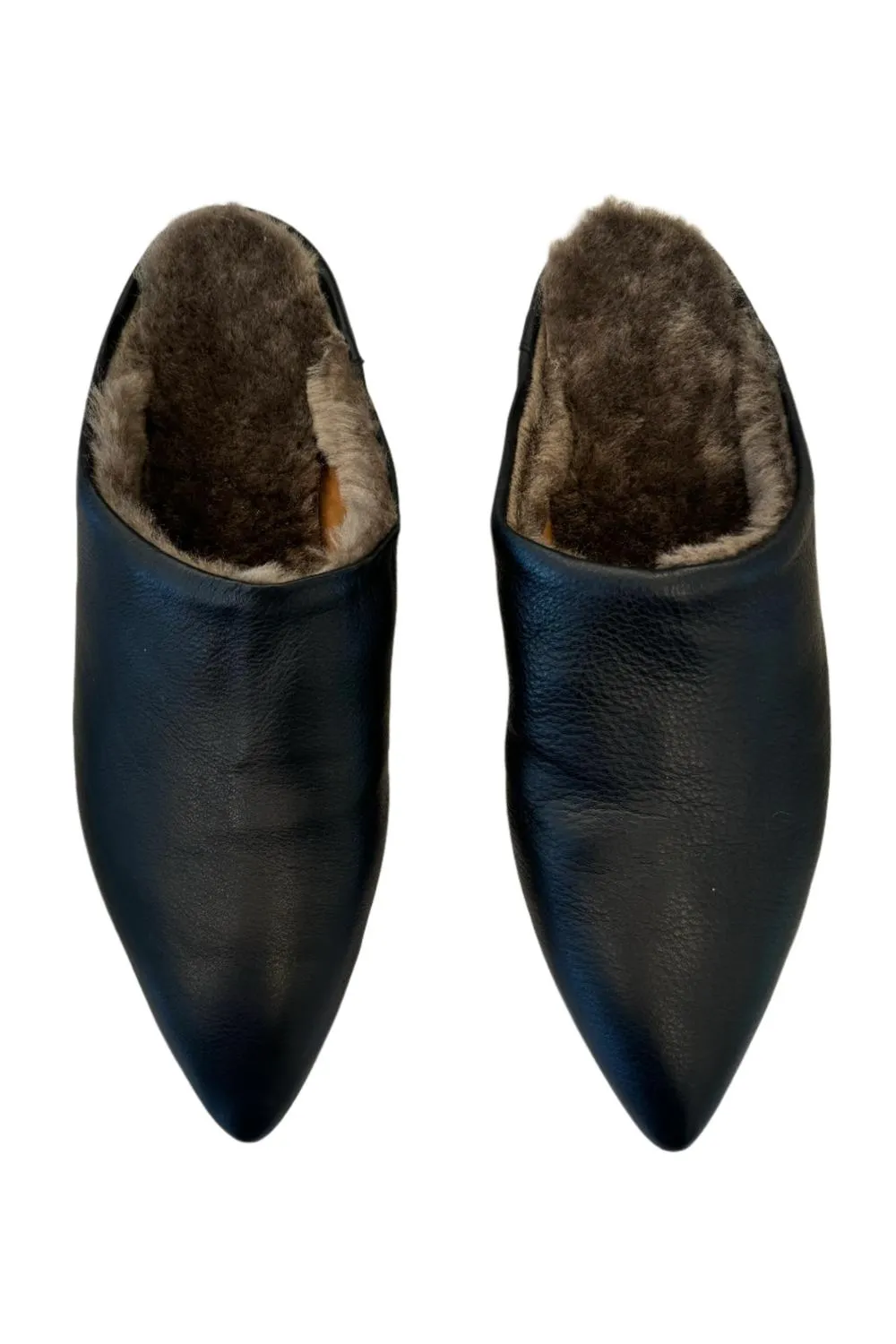 Women's Dia Fur Lined Slide In Savanna Black