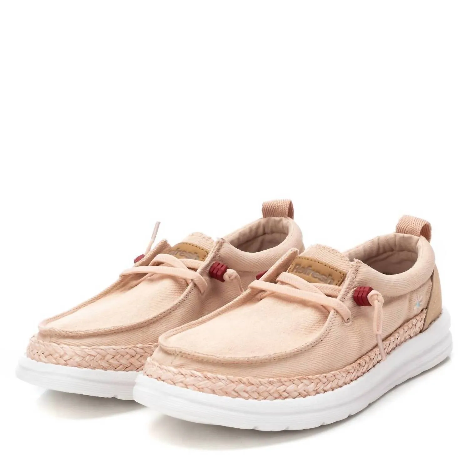 Women's Dockside Canvasl Loafers In Nude