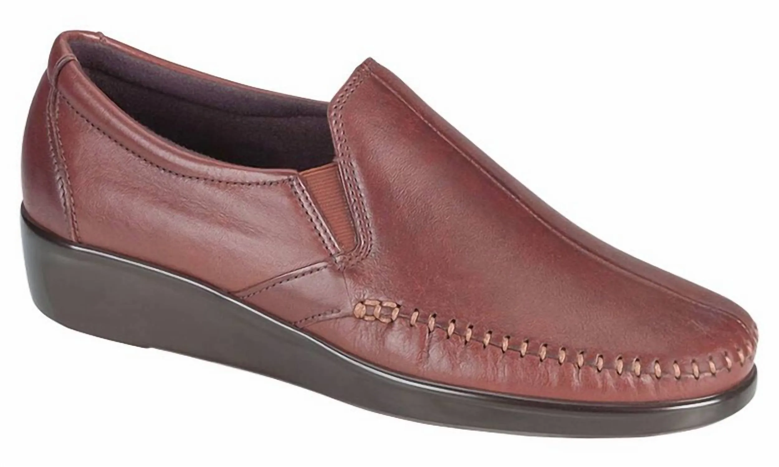 Women's Dream Slip On Loafer - Medium In Brown