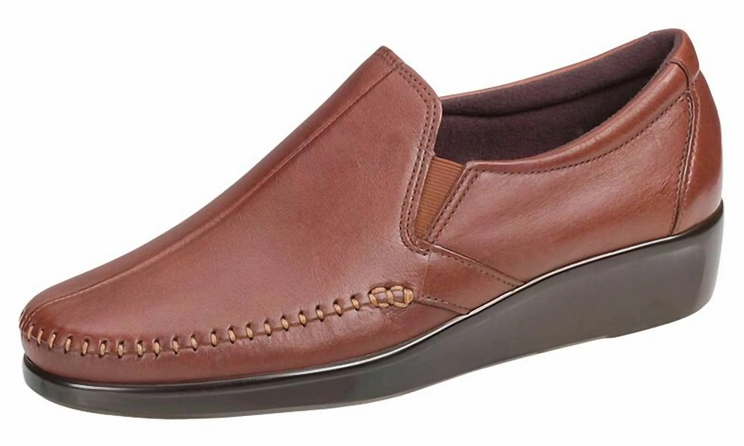 Women's Dream Slip On Loafer - Medium In Brown