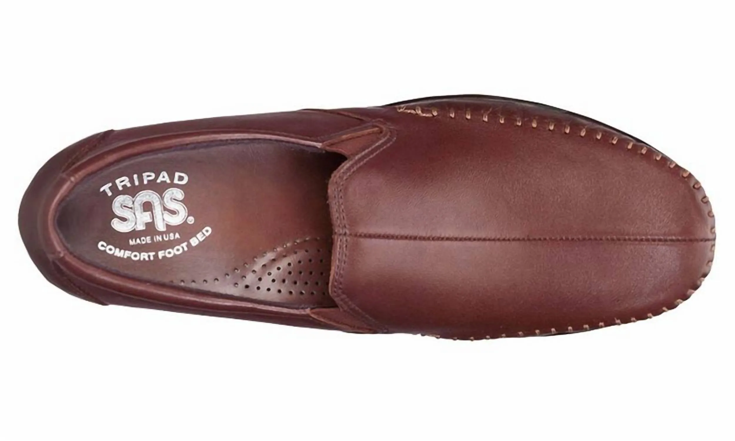 Women's Dream Slip On Loafer - Medium In Brown