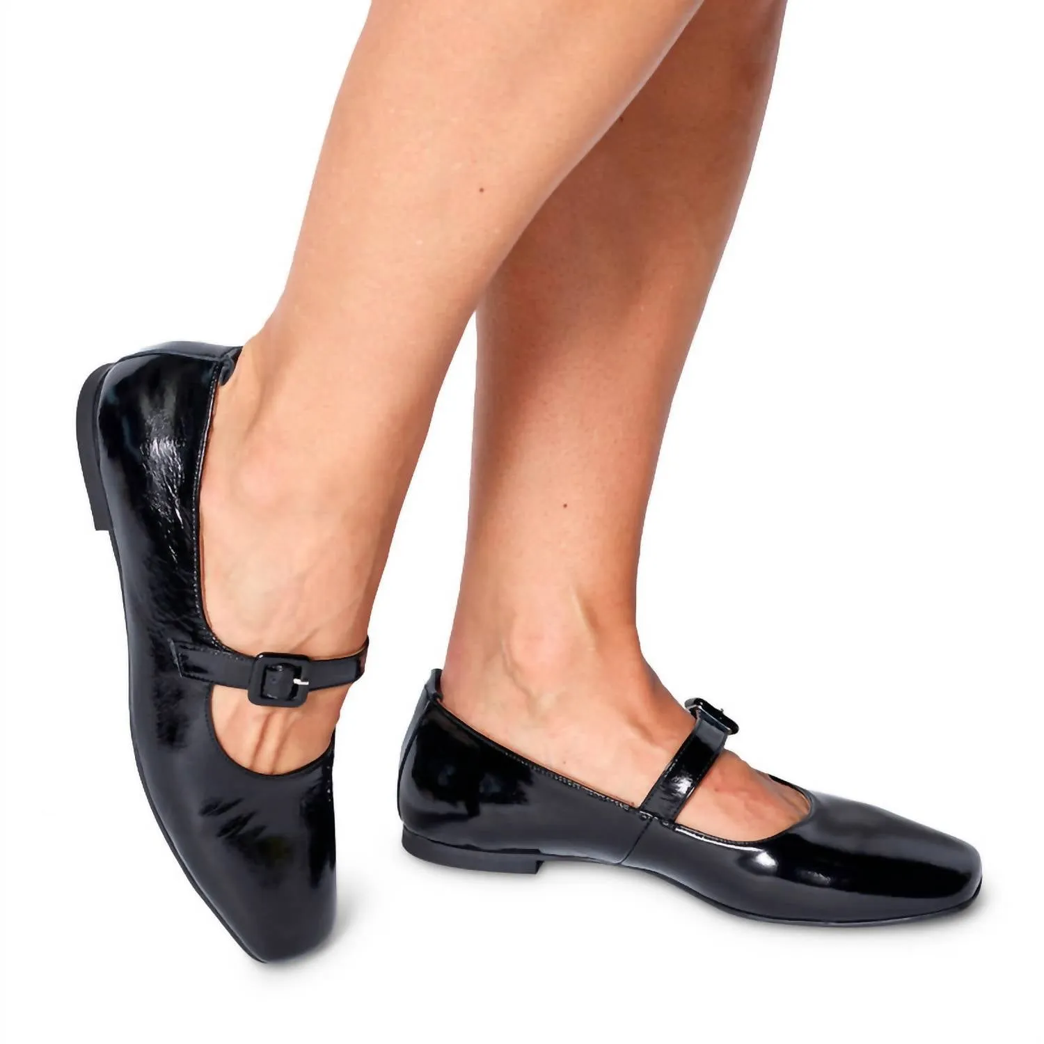 Women's Eliana Mary Jane Flat In Black