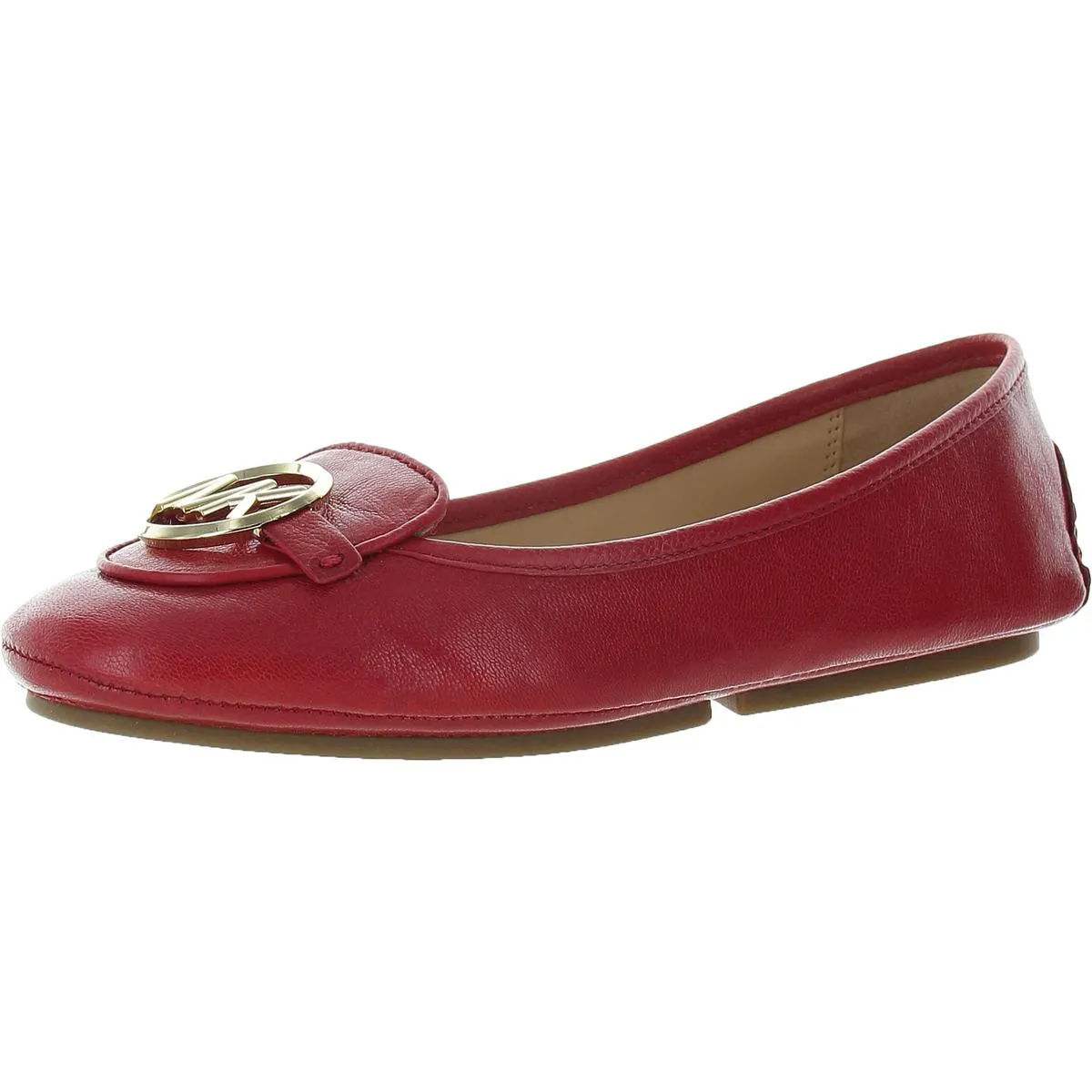 Womens Embellished Man Made Ballet Flats
