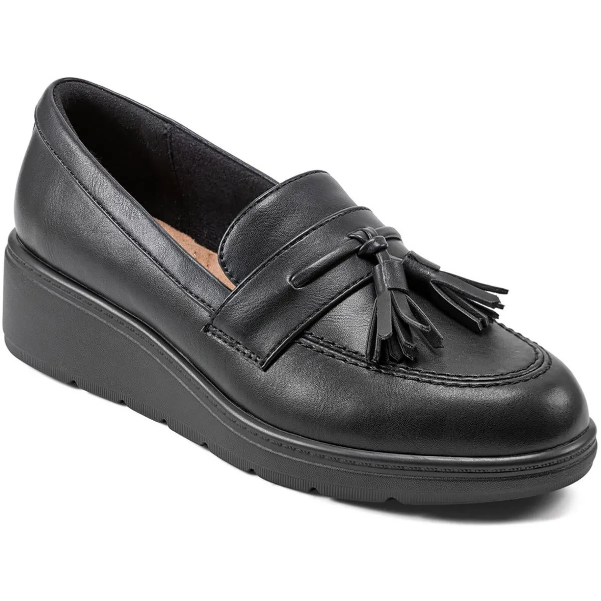 Womens Embellished Man Made Loafers
