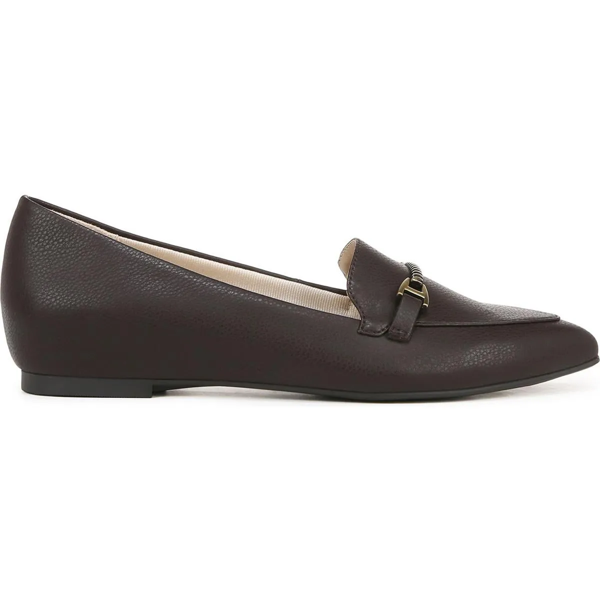 Womens Embellished Manmade Loafers