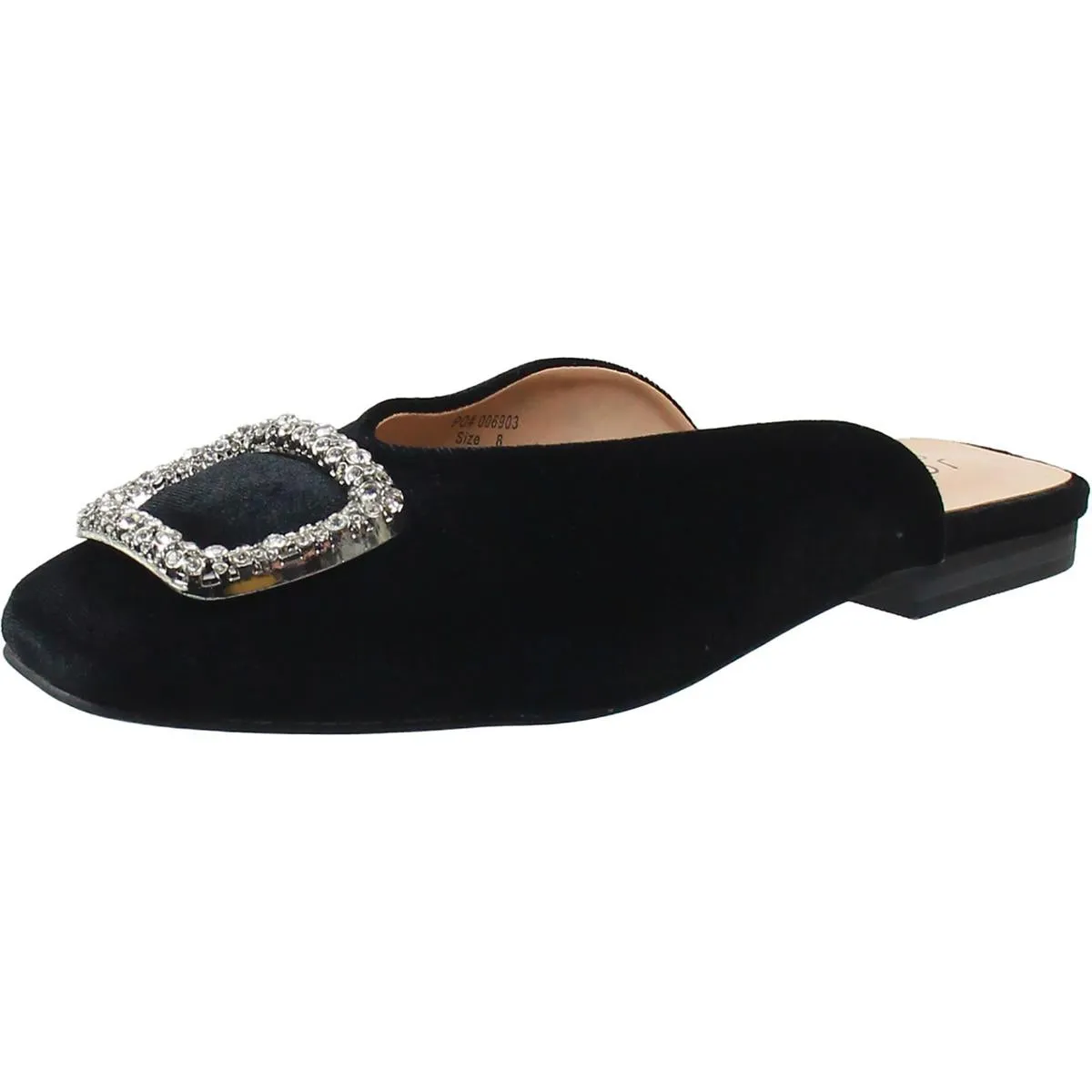 Womens Embellished Mules