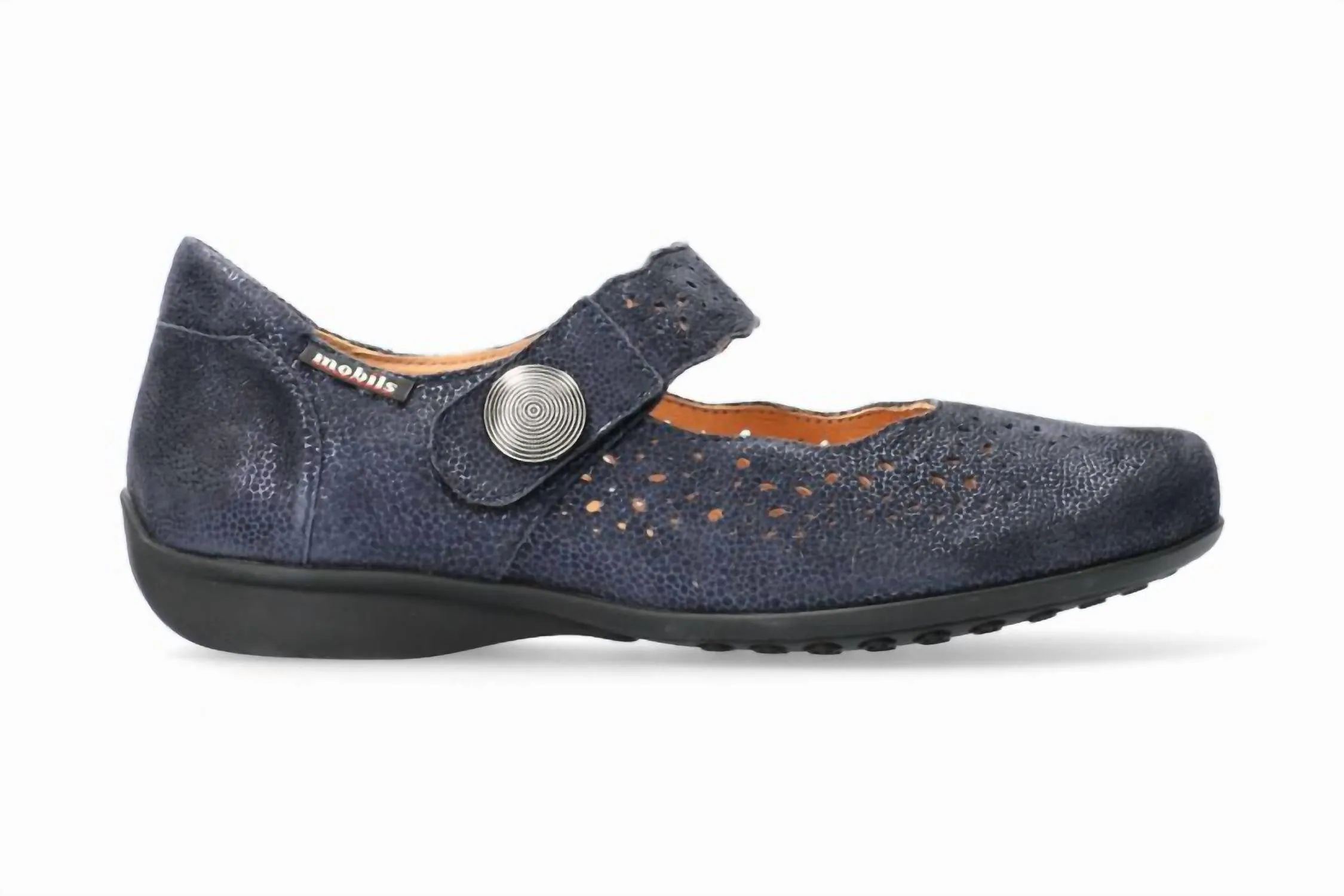 Women's Fabienne Hand Made Mary Jane In Navy Arctic