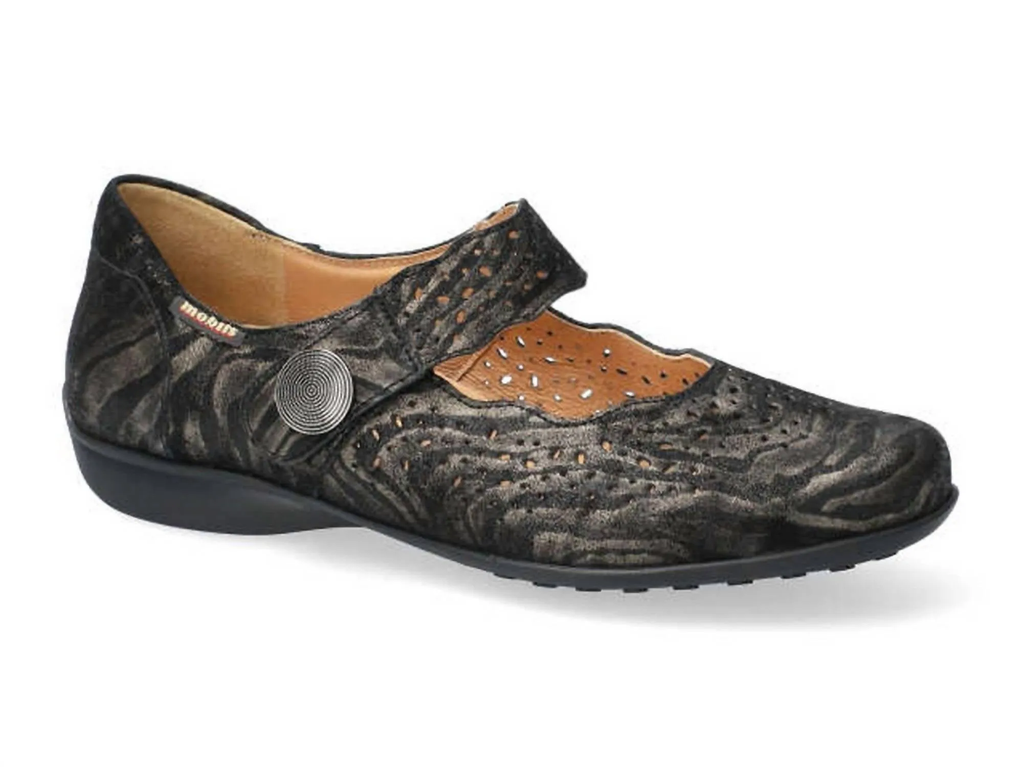 Women's Fabienne Hand Made Mary Jane Shoes In Platinum Africa