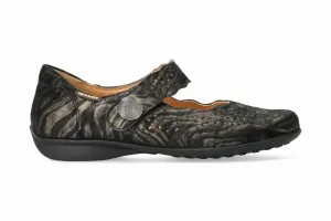 Women's Fabienne Hand Made Mary Jane Shoes In Platinum Africa