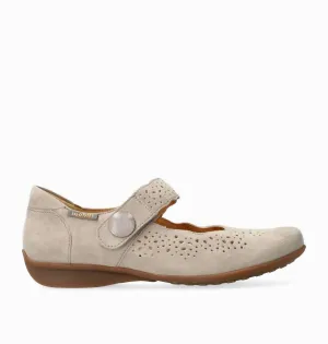 Women's Fabienne Hand Made Mary Jane Shoes In Taupe