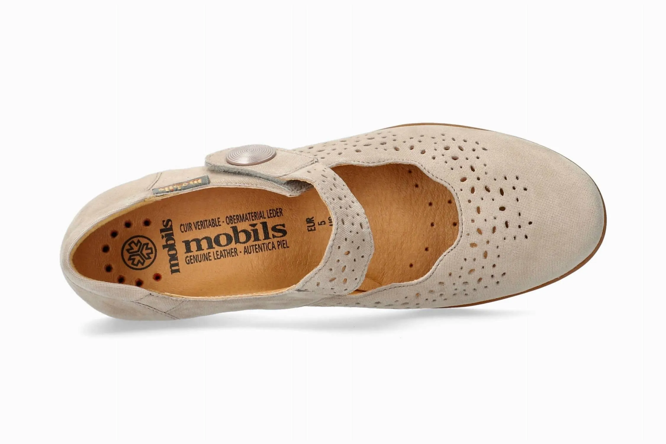 Women's Fabienne Hand Made Mary Jane Shoes In Taupe