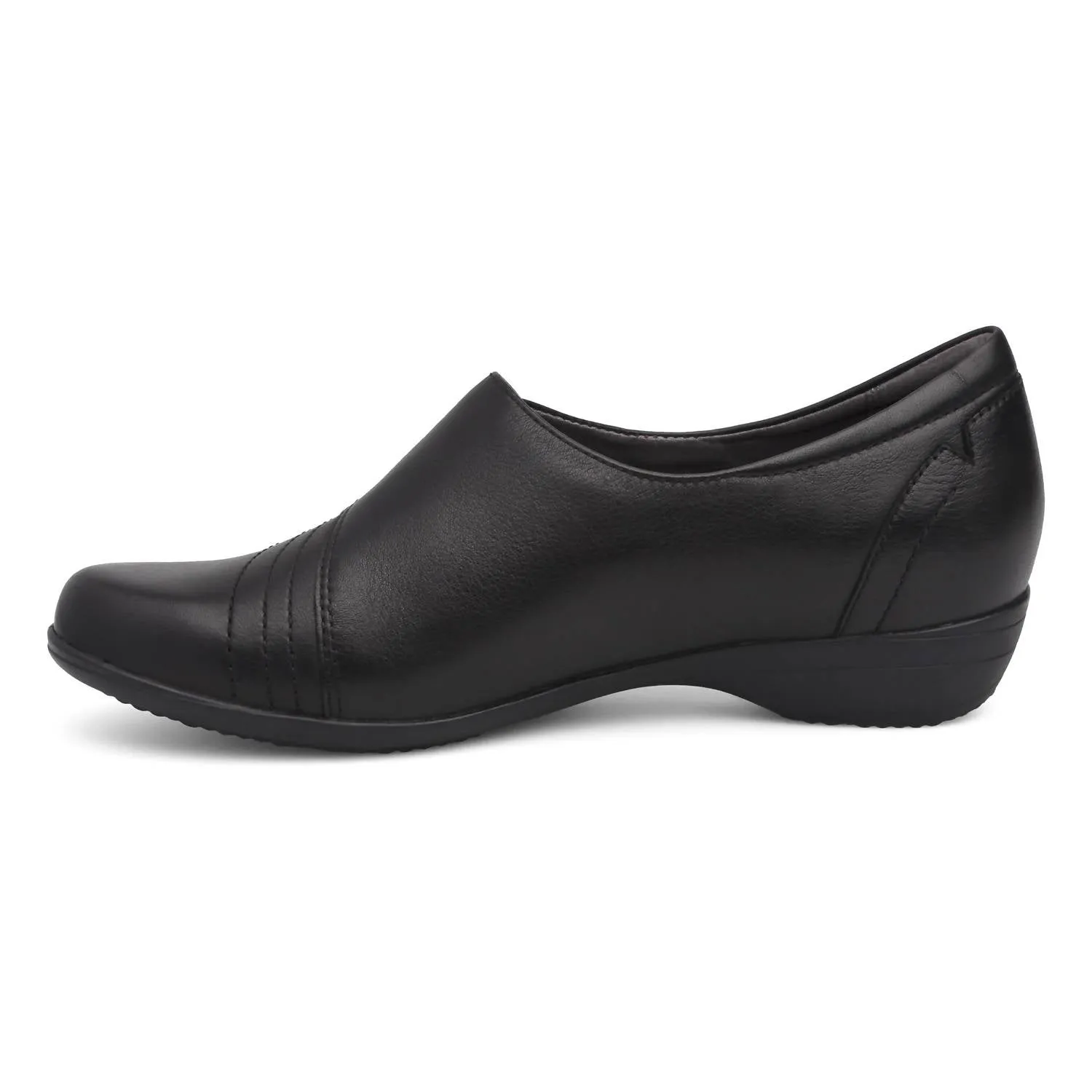 Women's Franny Slip On Shoes In Black Milled Nappa