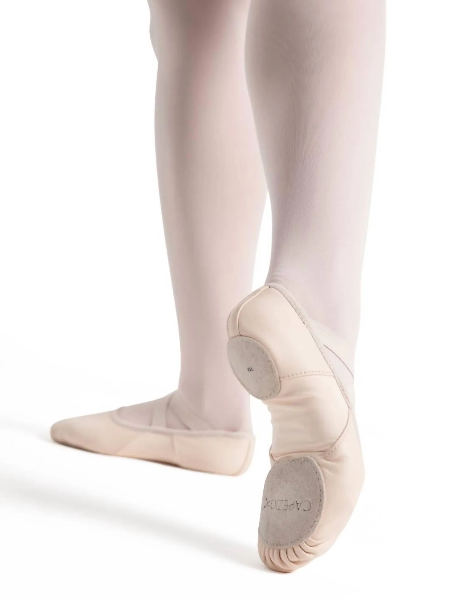 Women's Hanami Leather Ballet Shoe In Light Pink