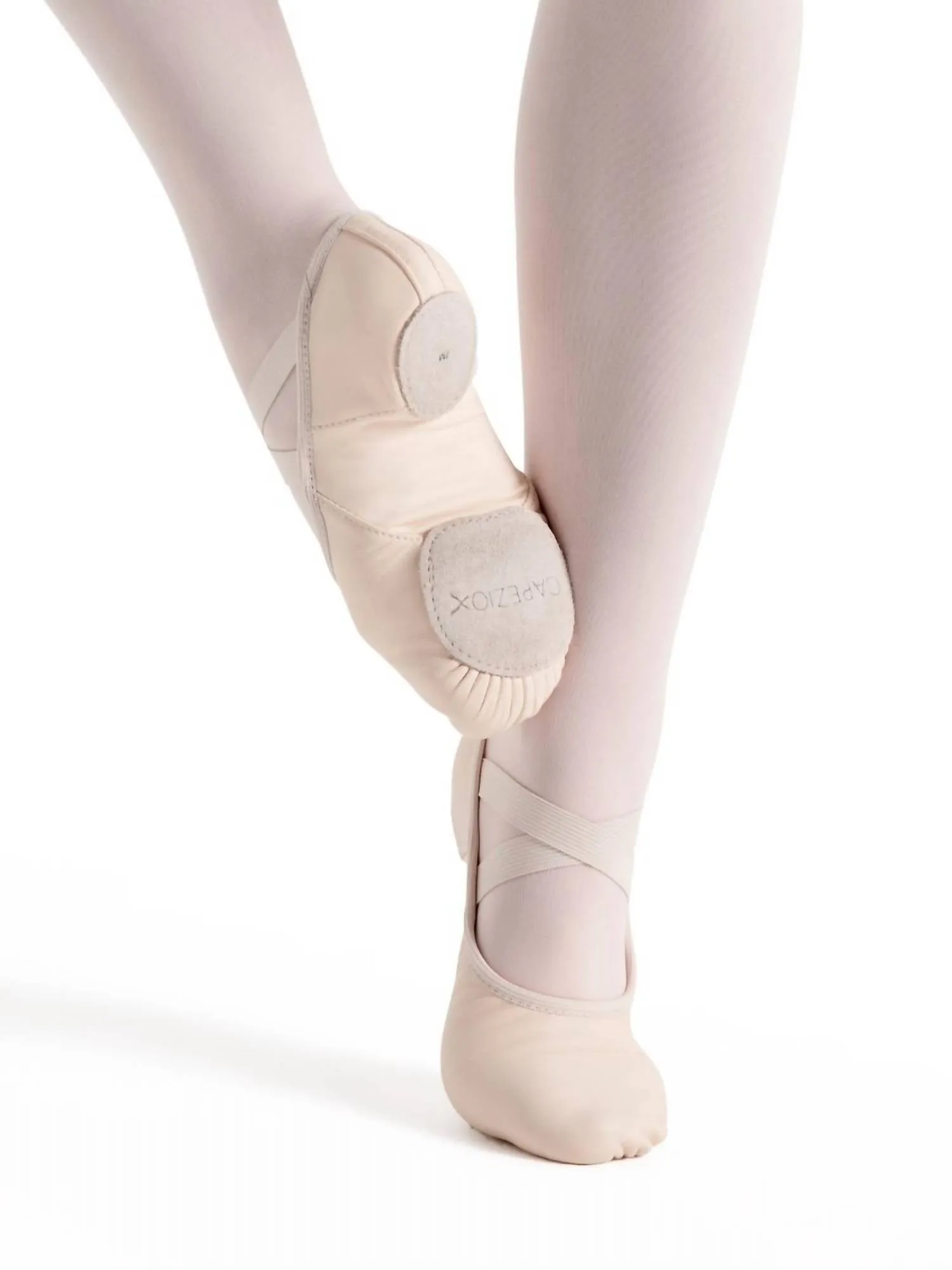 Women's Hanami Leather Ballet Shoe In Light Pink