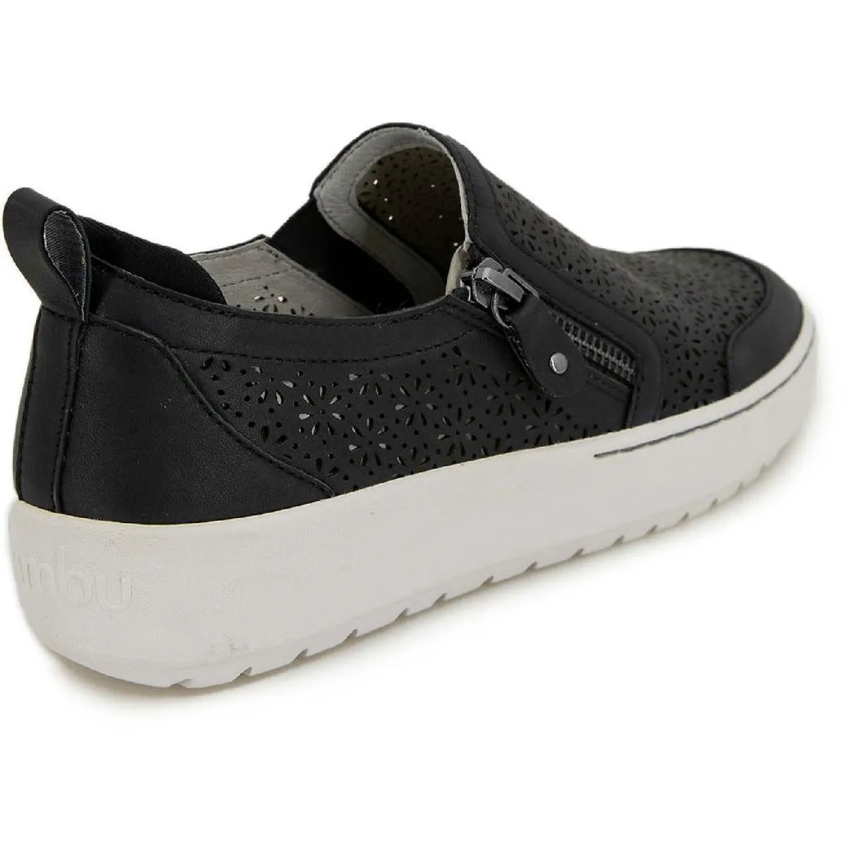 Womens Leather Slip On Loafers