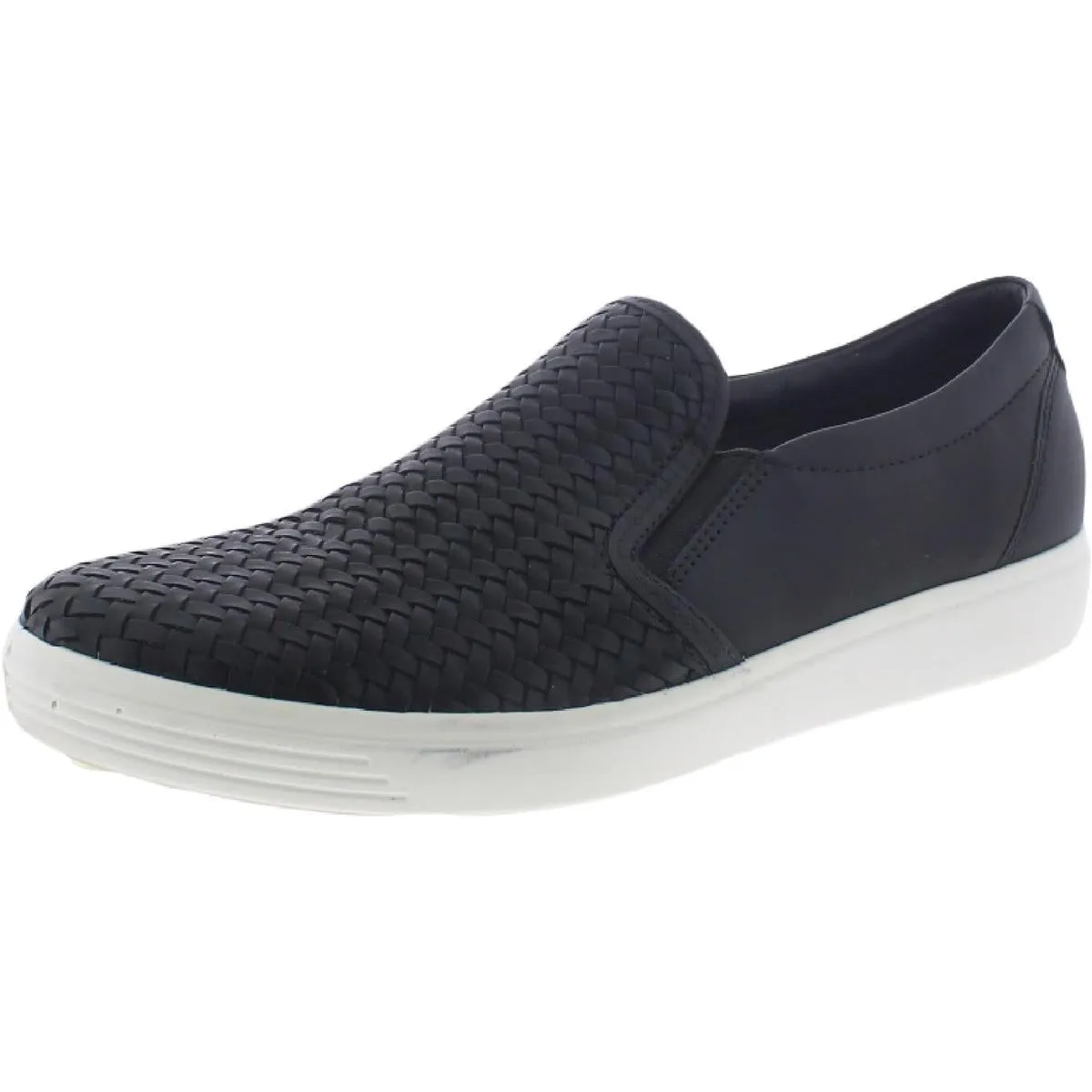 Womens Leather Slip On Loafers