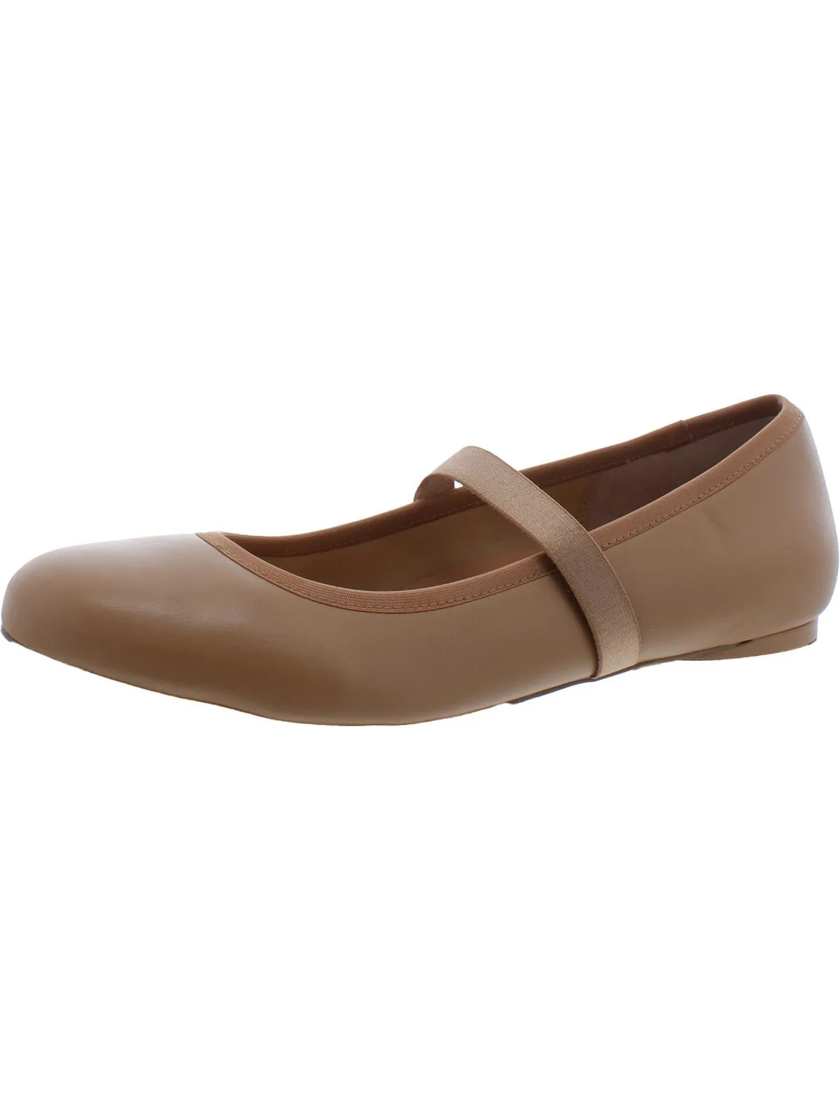 Womens Leather Slip On Mary Janes
