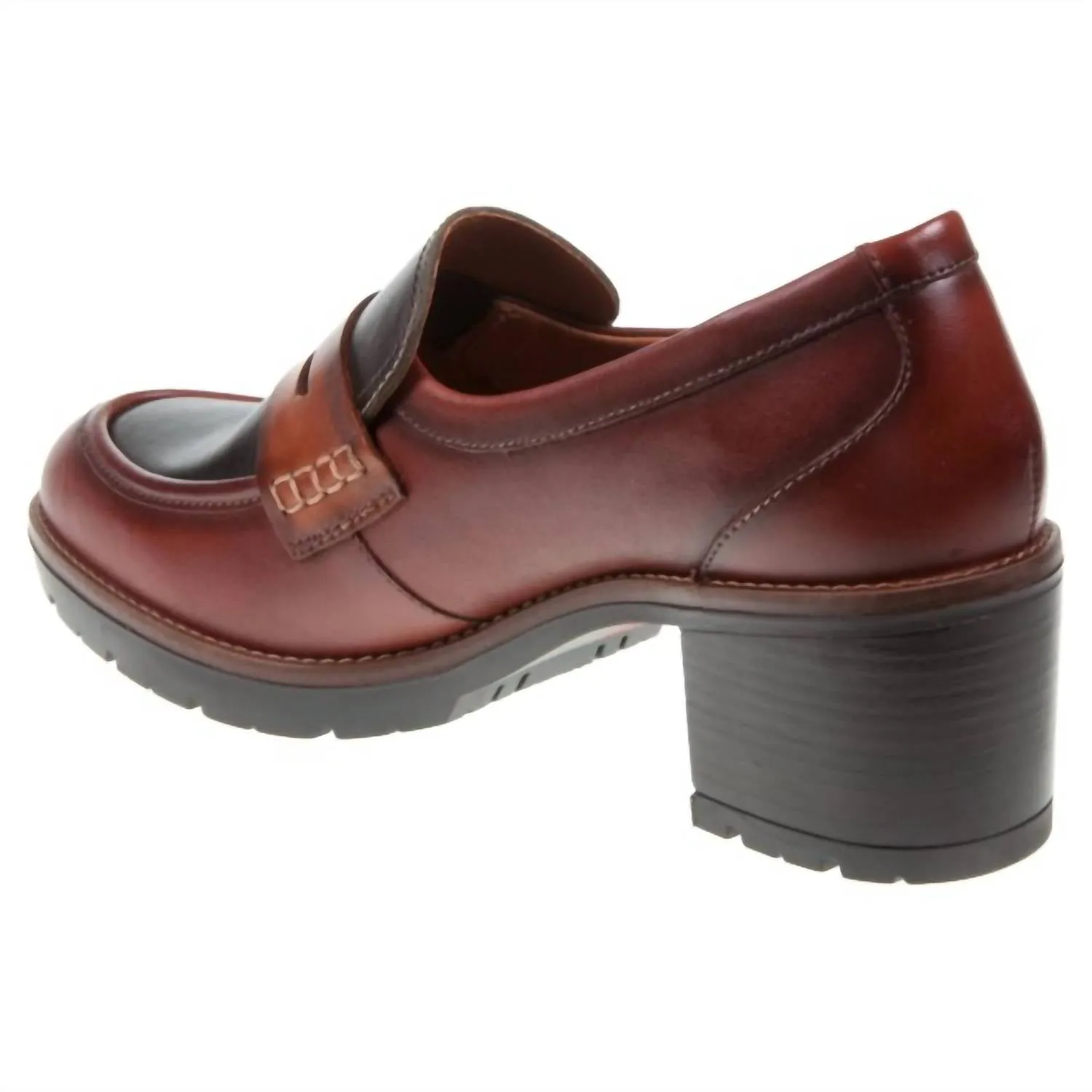 Women's Llanes Loafers In Cognac
