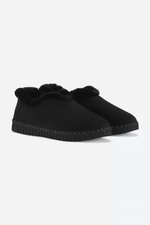 Women's Low Cut Boots In Black