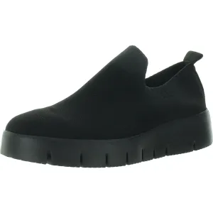Womens Lugged Sole Knit Loafers