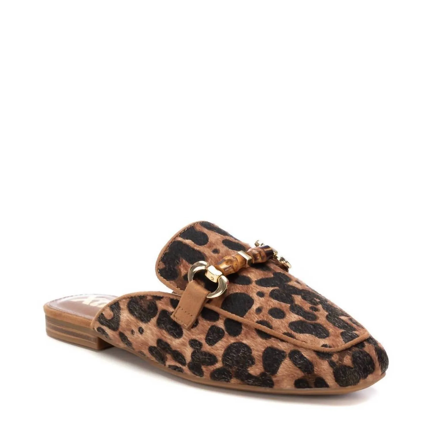 Women's Mocasines Sandals In Camel