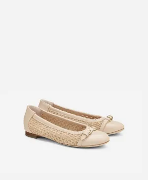 Women's Monia Ballet Flat In Nude