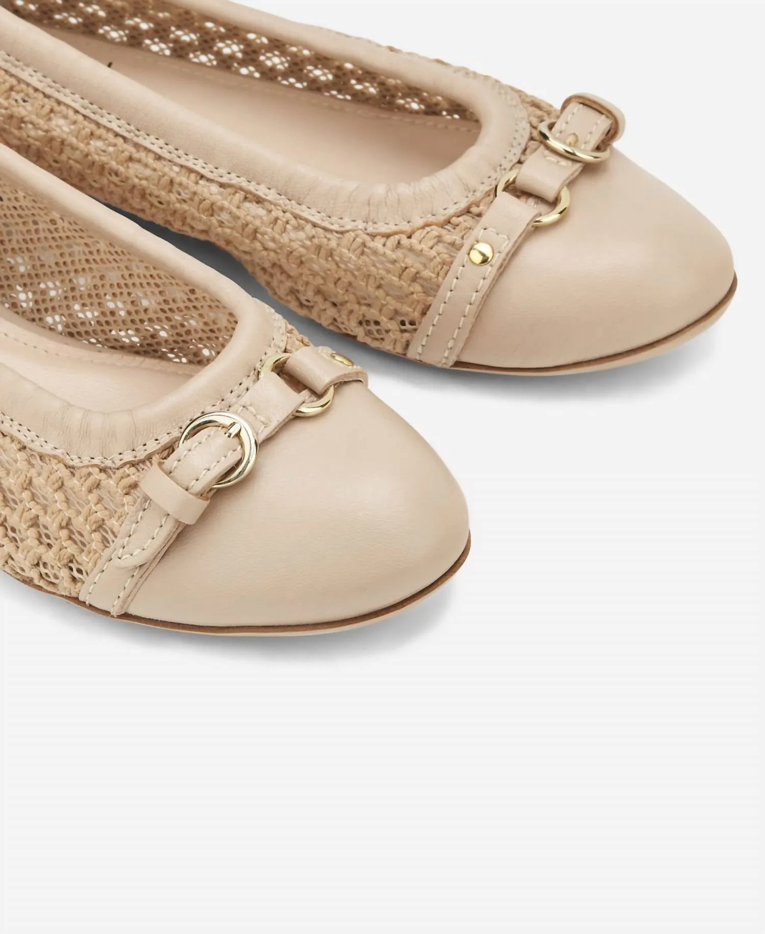 Women's Monia Ballet Flat In Nude