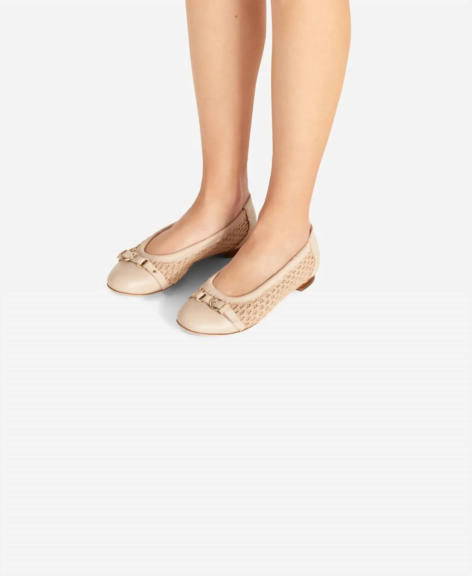 Women's Monia Ballet Flat In Nude