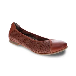 Women's Nairobi Ballet Shoes In Cognac