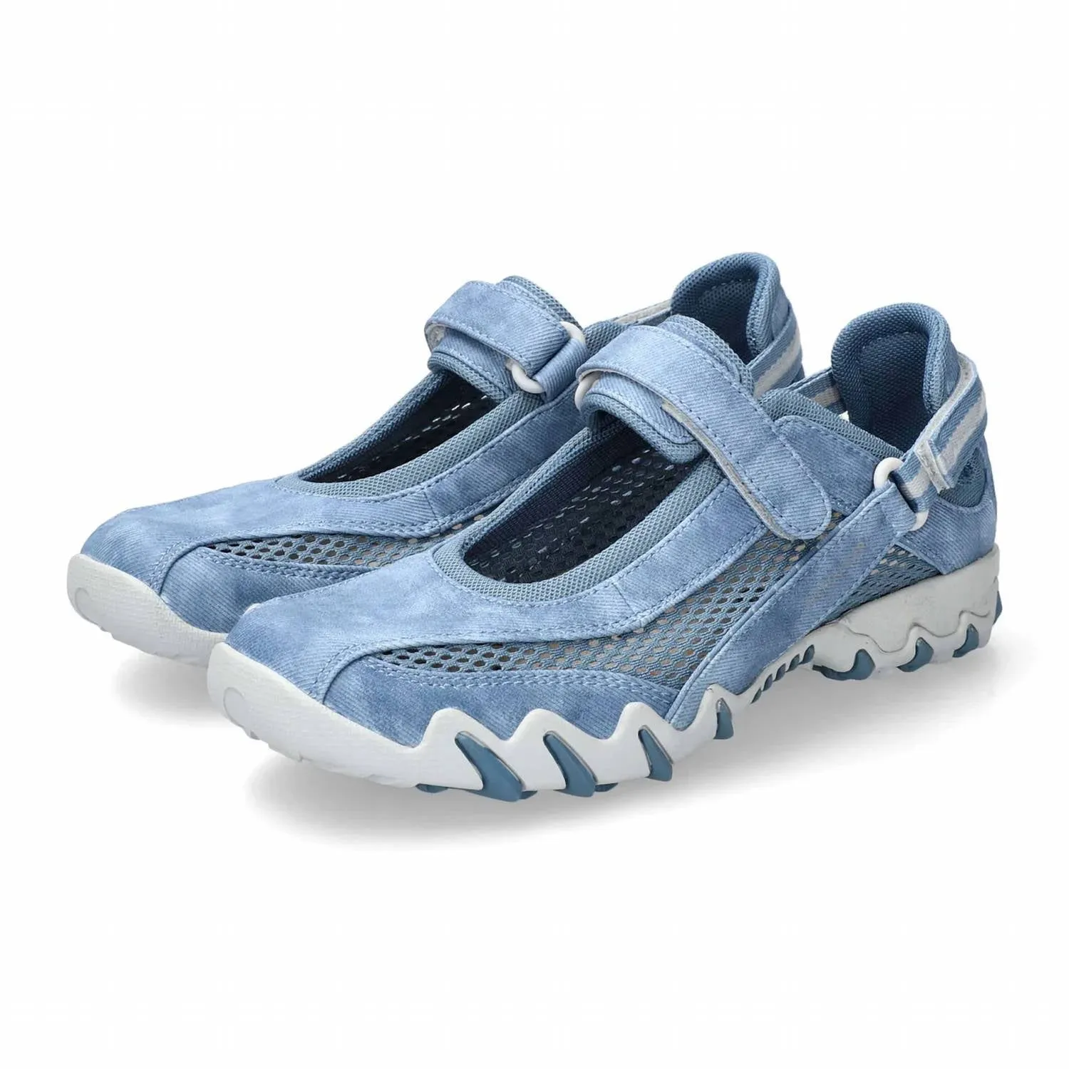 Women's Niro Rugged Mary Jane Shoes In Blue Heaven