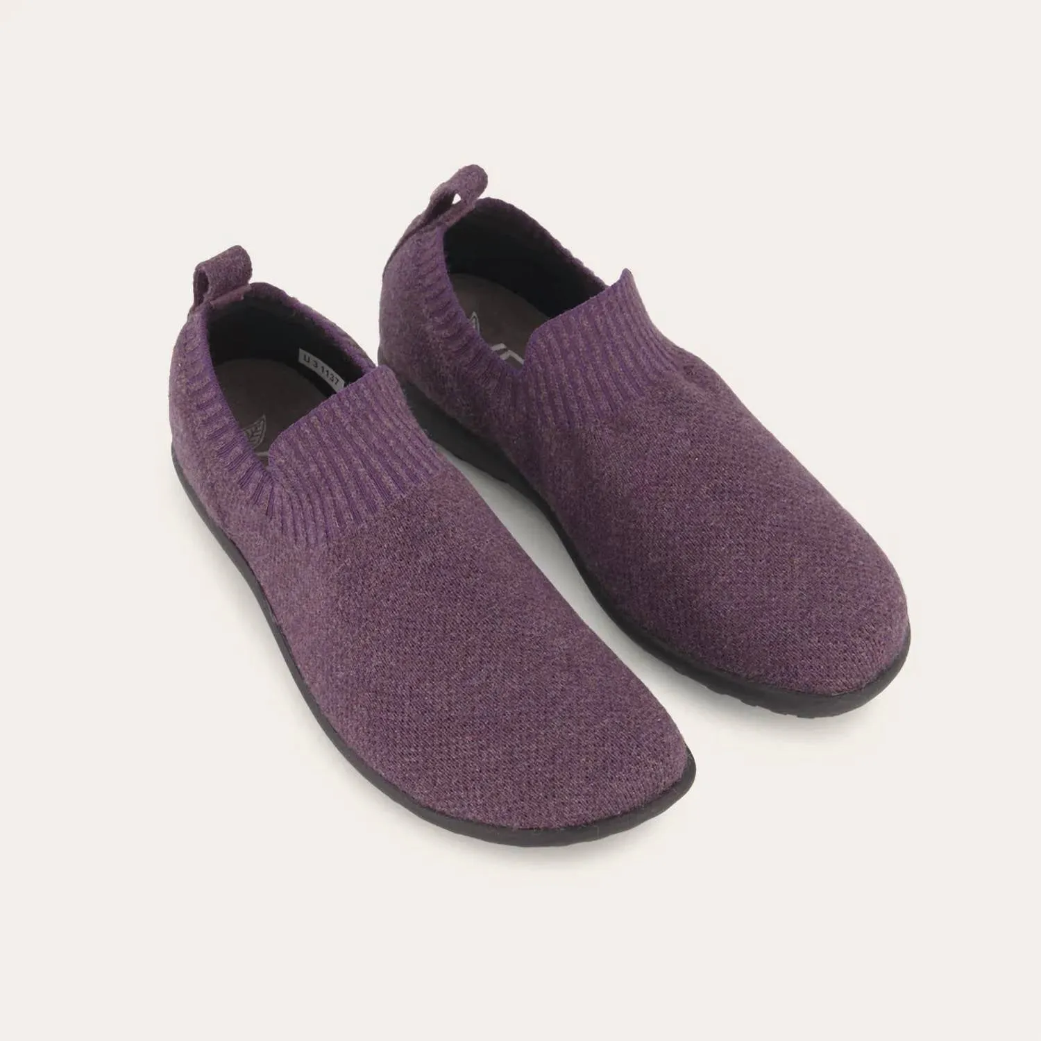 Women's Nuku Slip On Shoes - Medium In Peacock/purple Knit