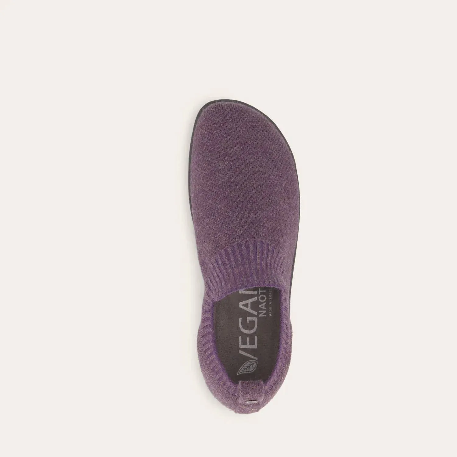 Women's Nuku Slip On Shoes - Medium In Peacock/purple Knit