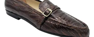 Women's Okapi Tiger Print Flat Shoes In Cognac