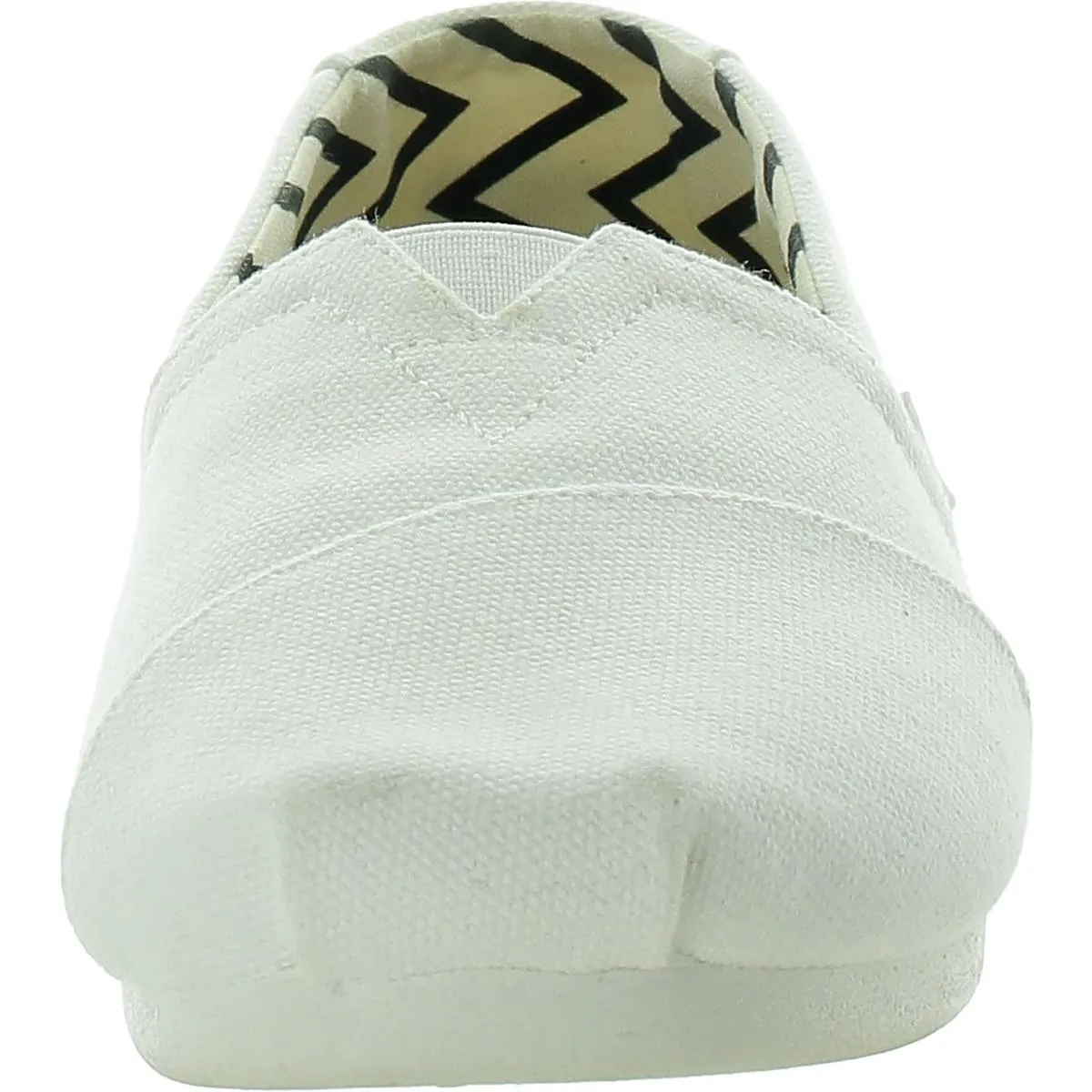 Womens Padded Insole Canvas Loafers