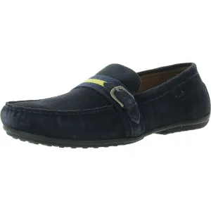 Womens Padded Insole Suede Loafers