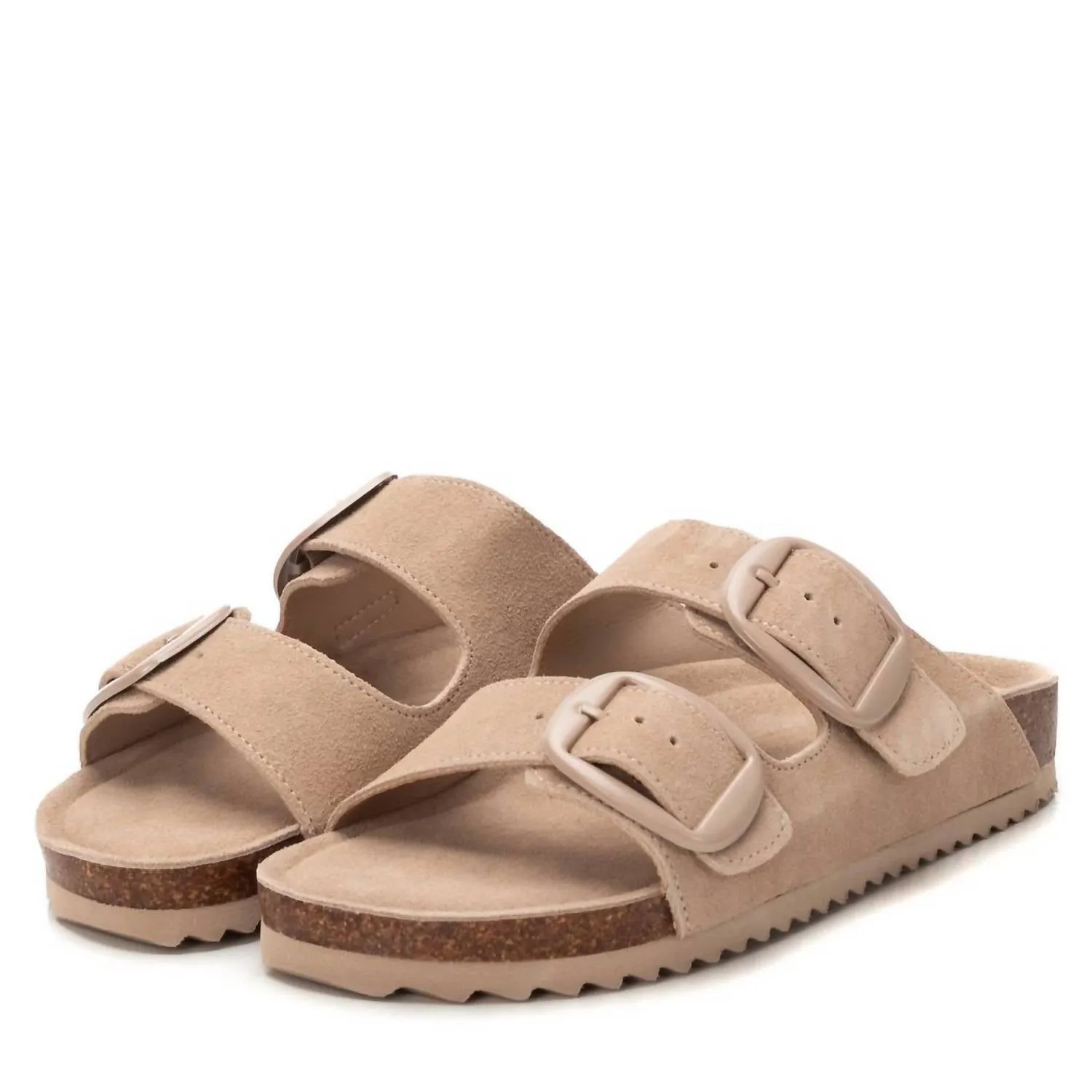 Women's Refresh Flat Sandals In Beige