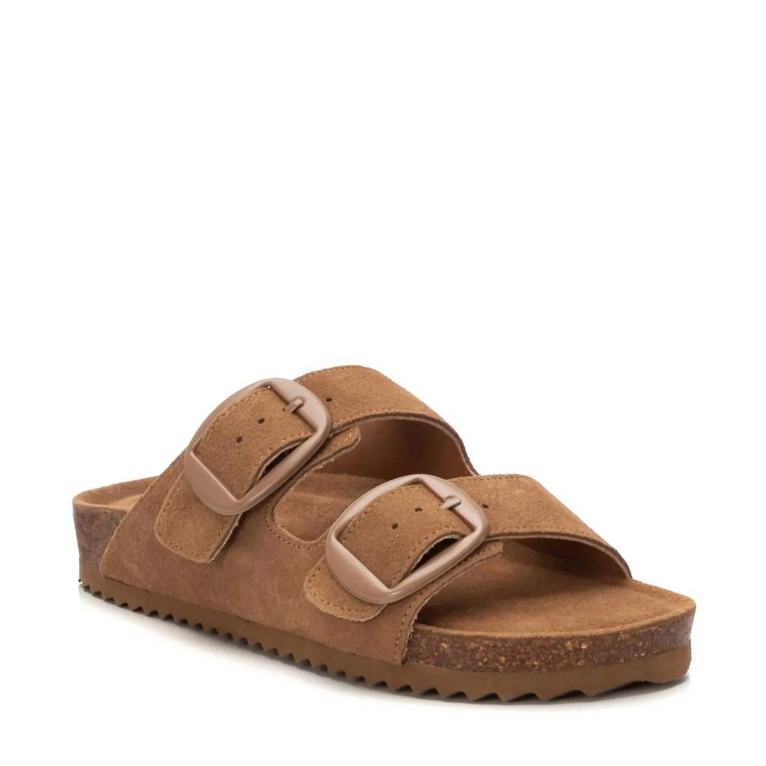 Women's Refresh Flat Sandals In Camel