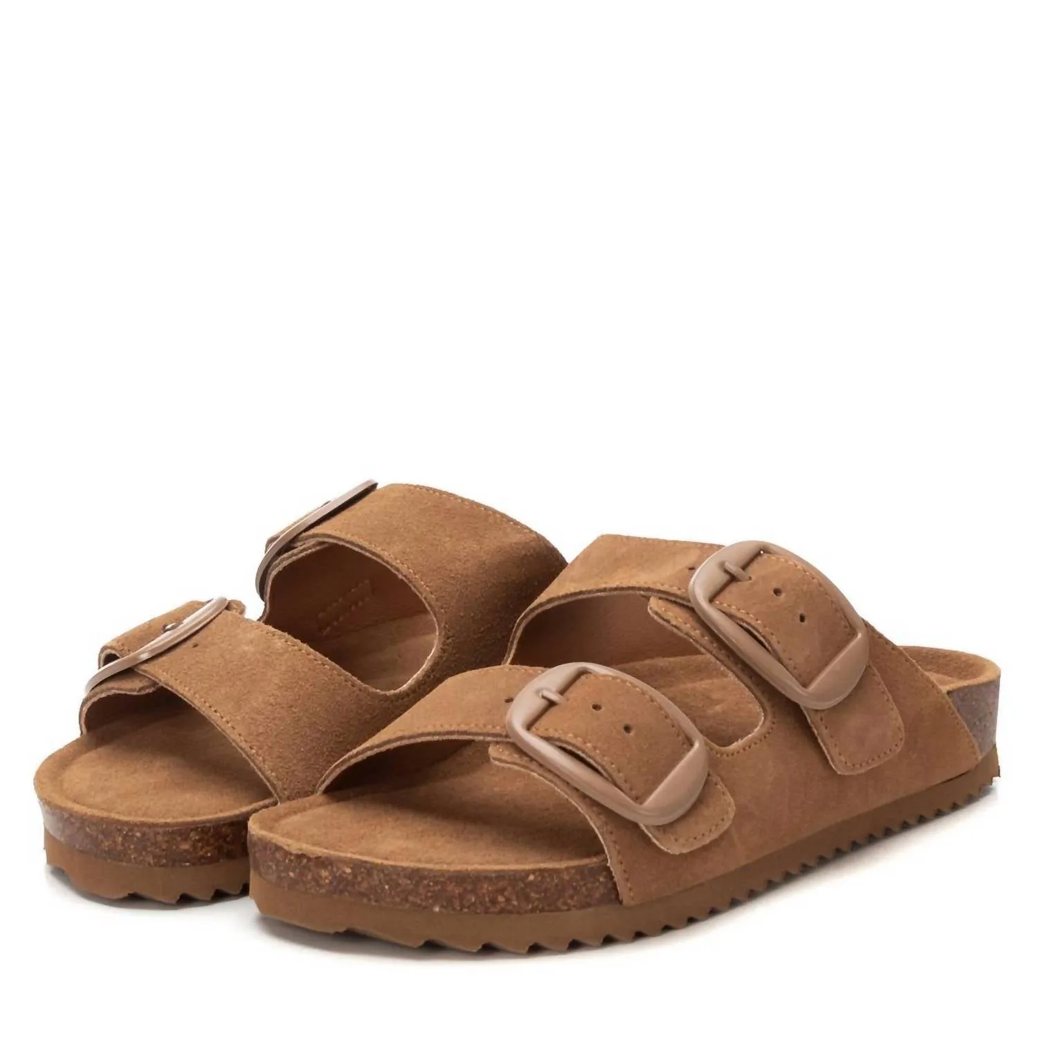 Women's Refresh Flat Sandals In Camel