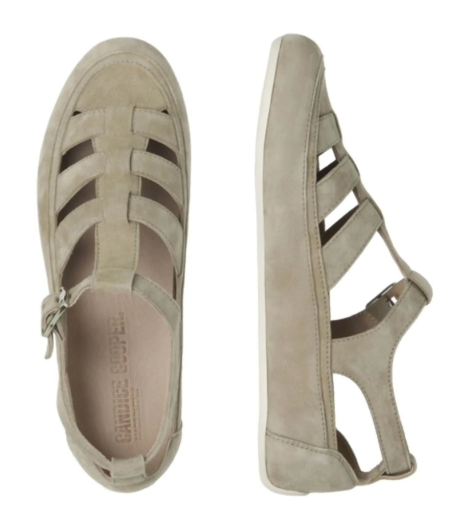 Women's Rock T-Bar Slate Loafer In Grey
