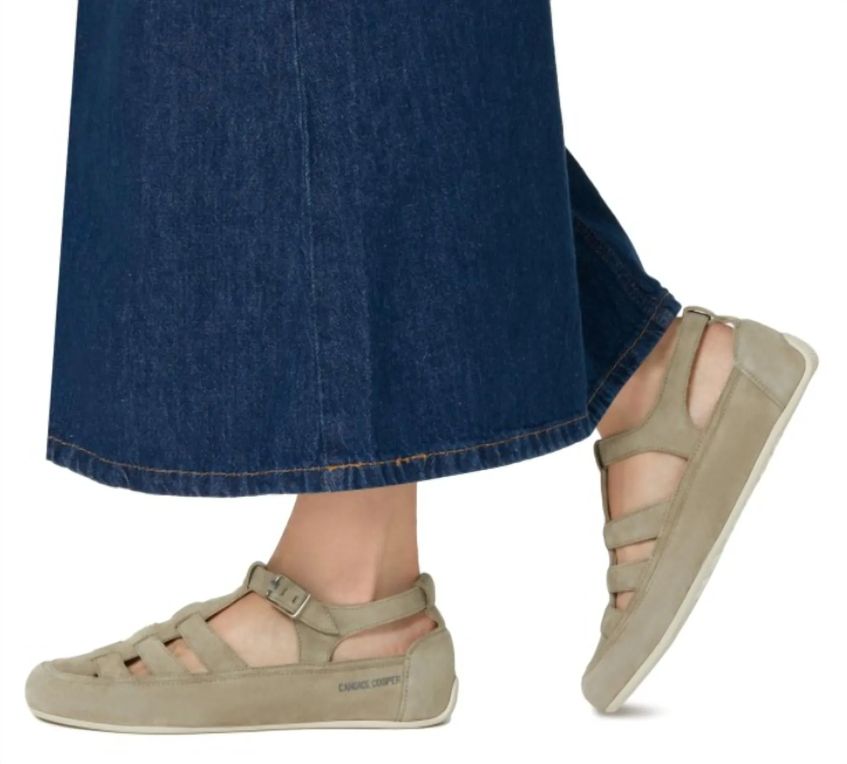 Women's Rock T-Bar Slate Loafer In Grey