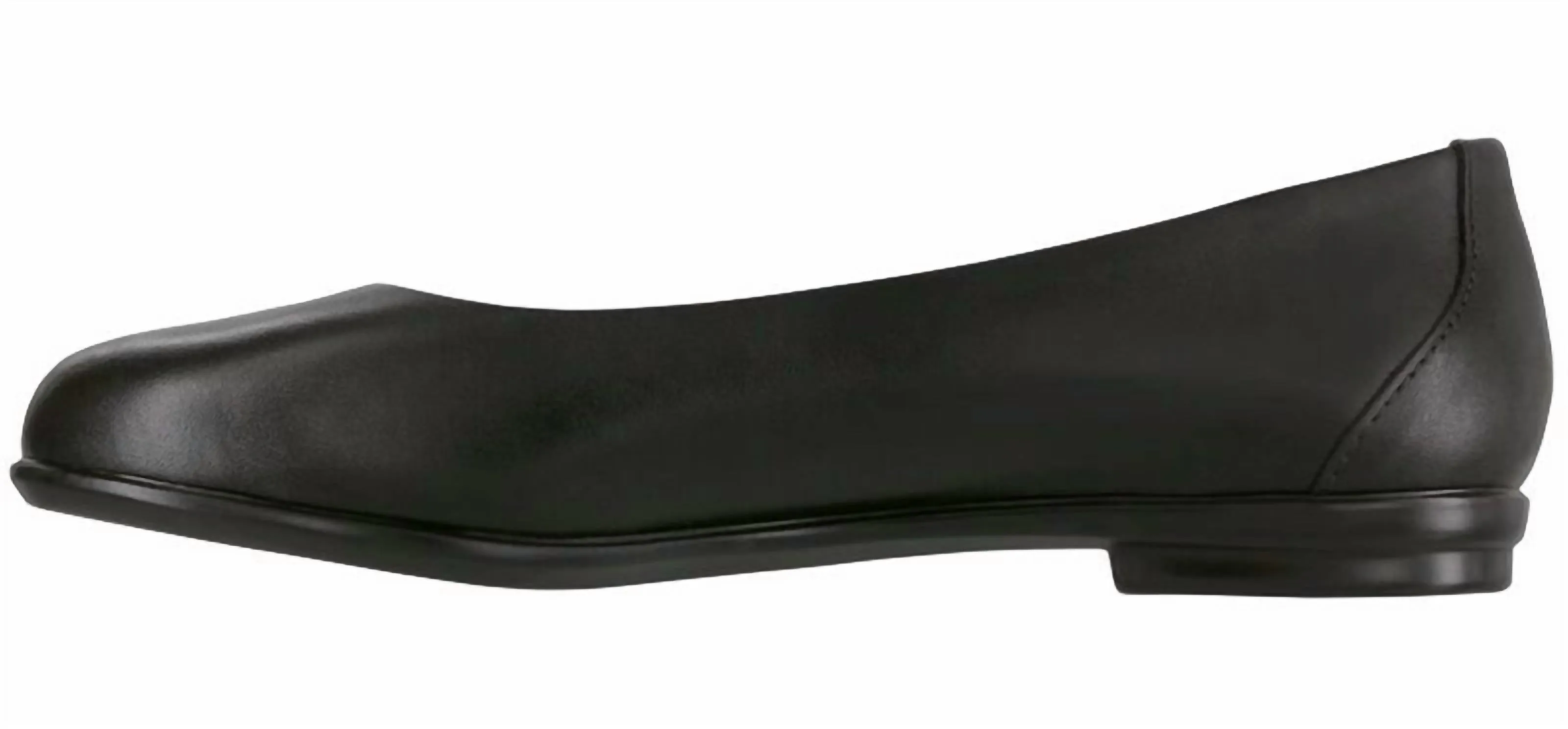 Women's Scenic Ballet Flat Shoes Slim In Black