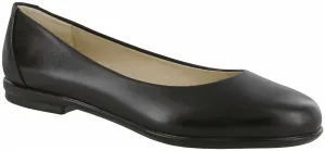 Women's Scenic Ballet Flat Shoes Slim In Black