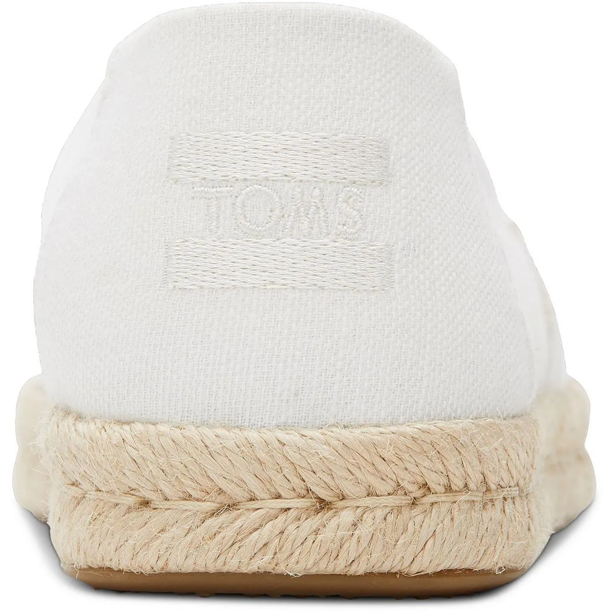 Womens Solid Canvas Slip-On Sneakers