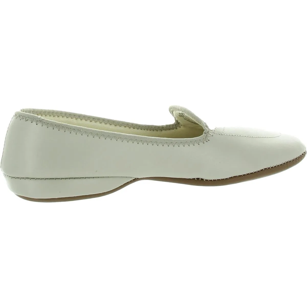 Womens Solid Man Made Flat Shoes