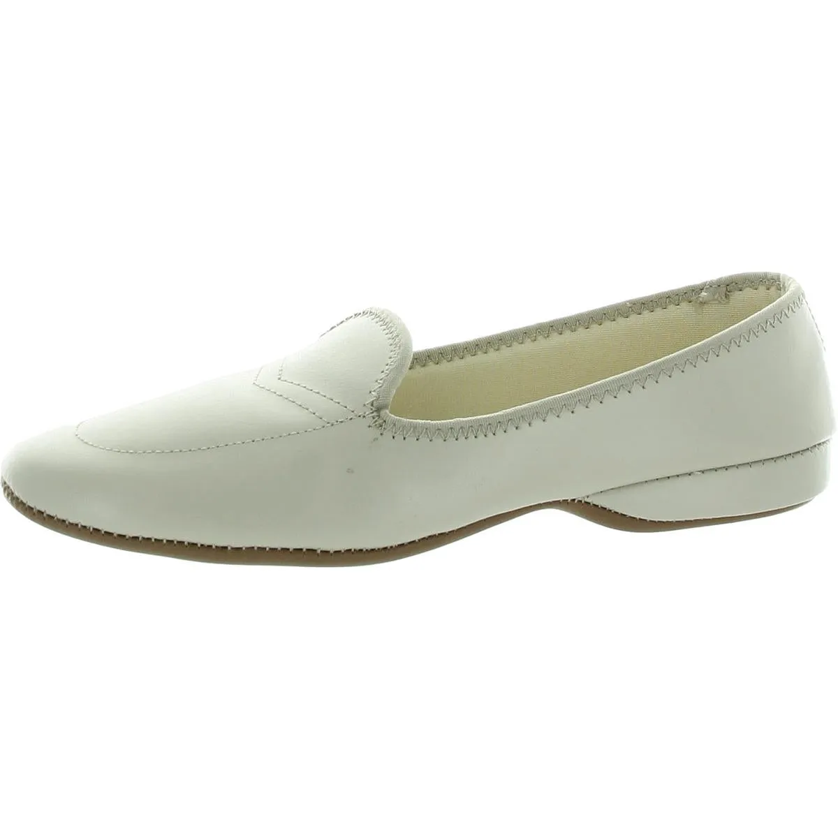 Womens Solid Man Made Flat Shoes