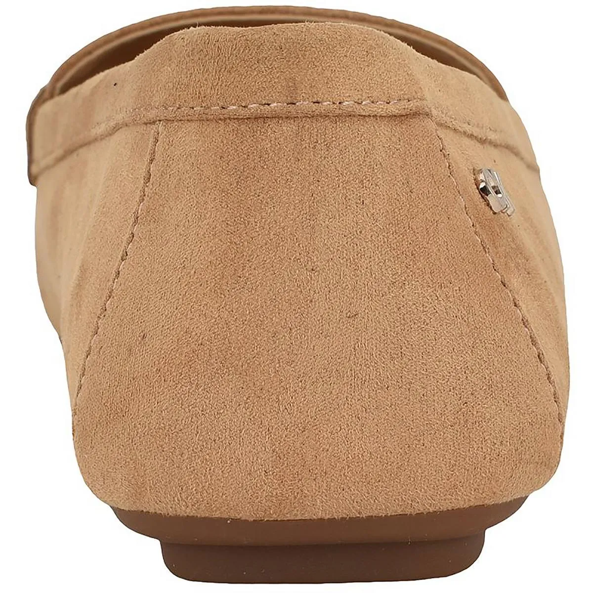 Womens Solid Man Made Loafers