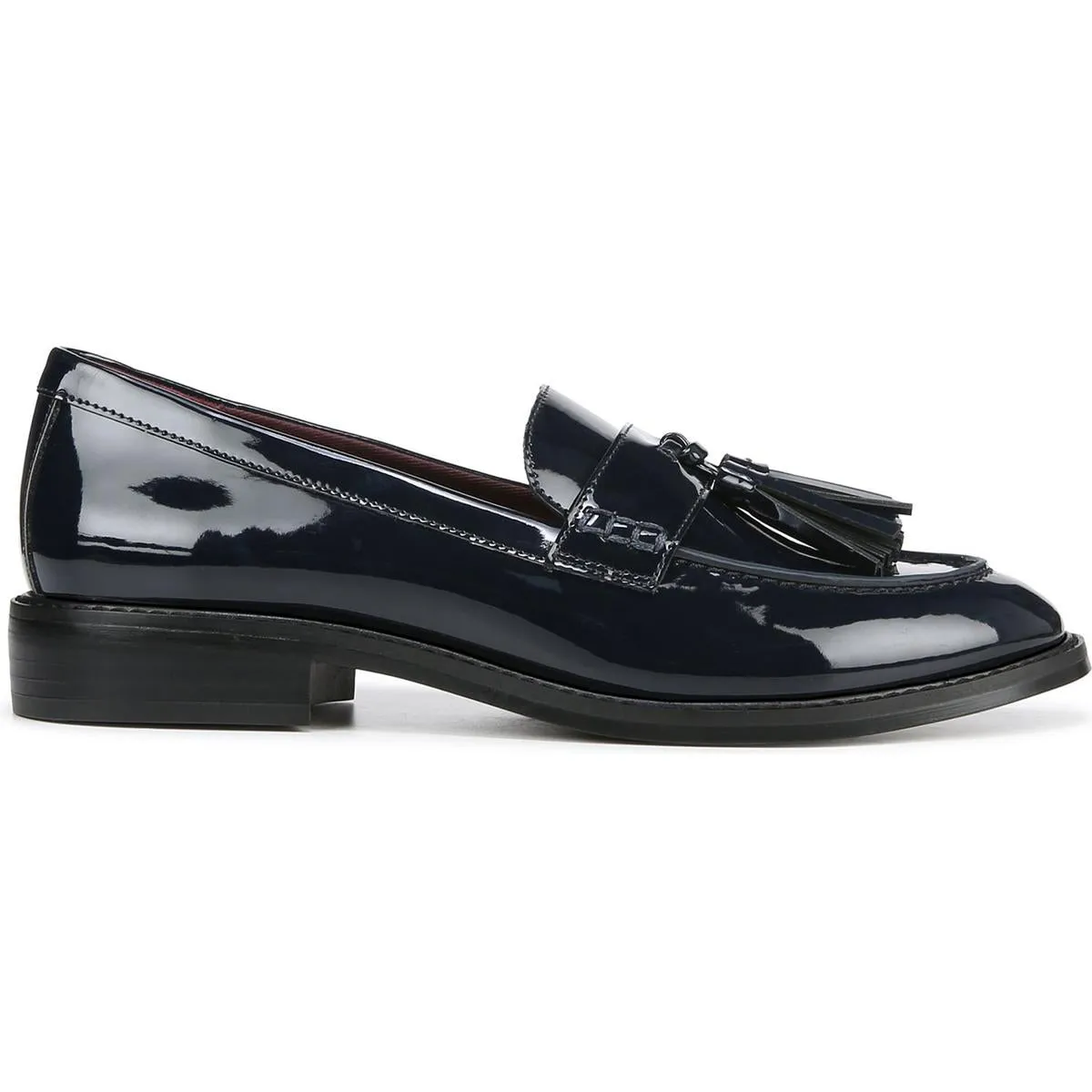 Womens Solid Man Made Loafers