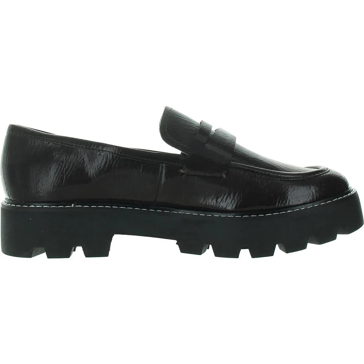 Womens Solid Man Made Oxfords
