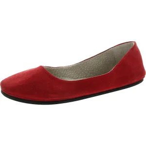 Womens Suede Ballet Flats