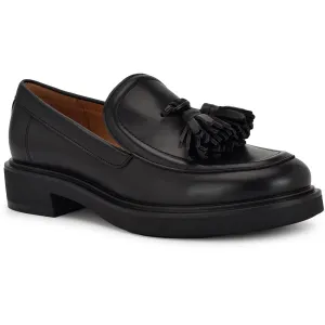 Womens Tassel Leather Loafers